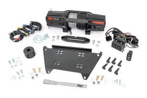 Polaris Ranger XP 1000 Northstar Edition Winch Mount - Rough Country - RS6500S - Black - 2020